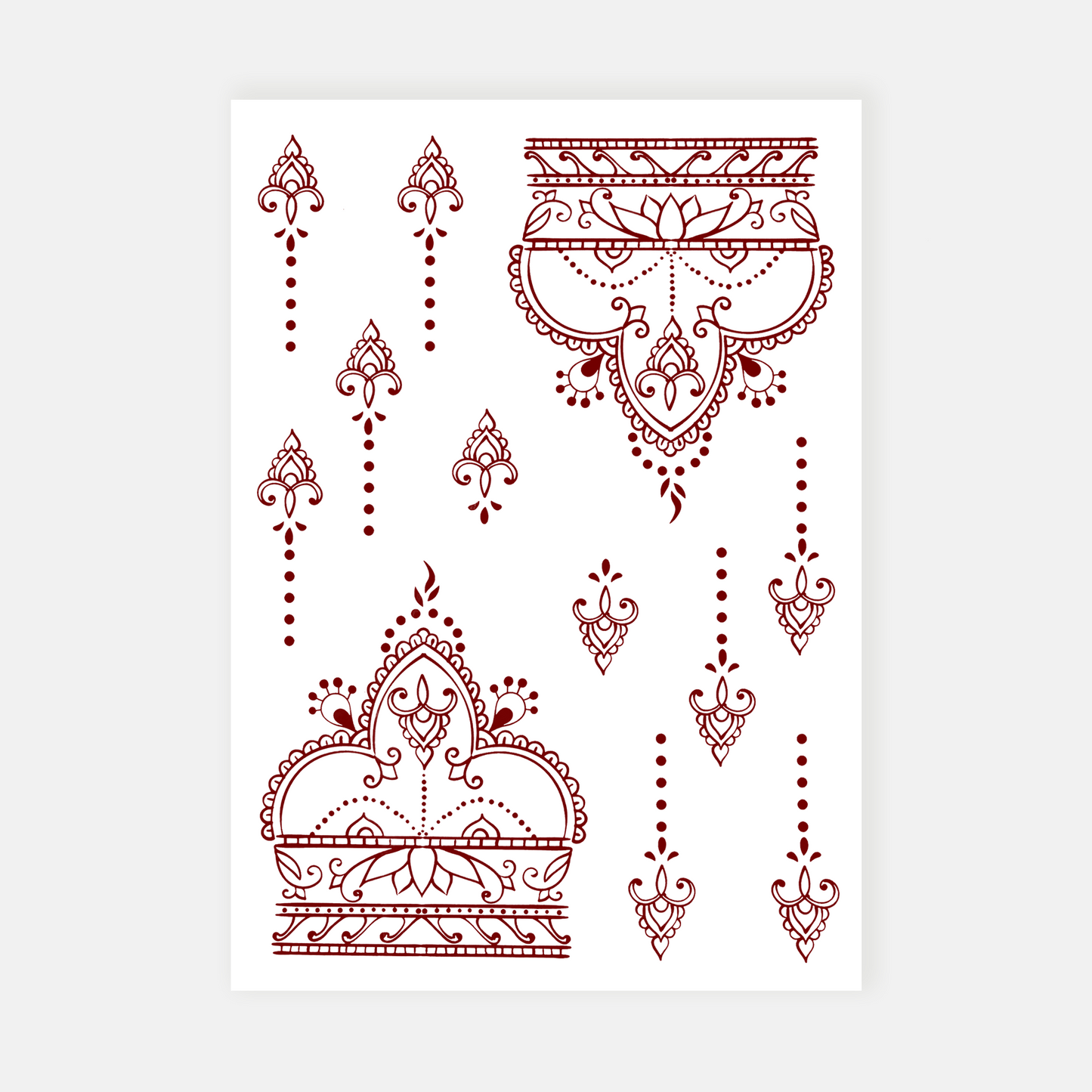 Amal Temporary Henna Tattoo