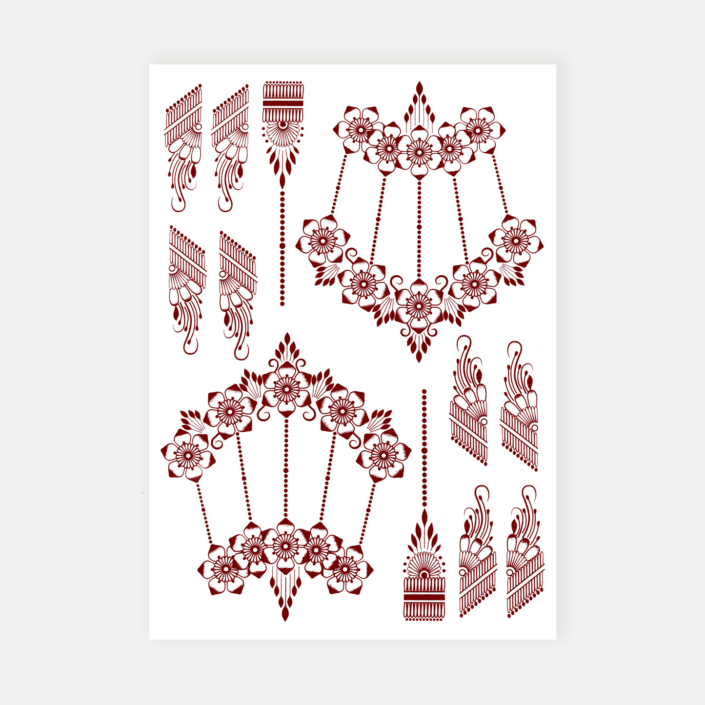 Amna Temporary Henna Tattoo