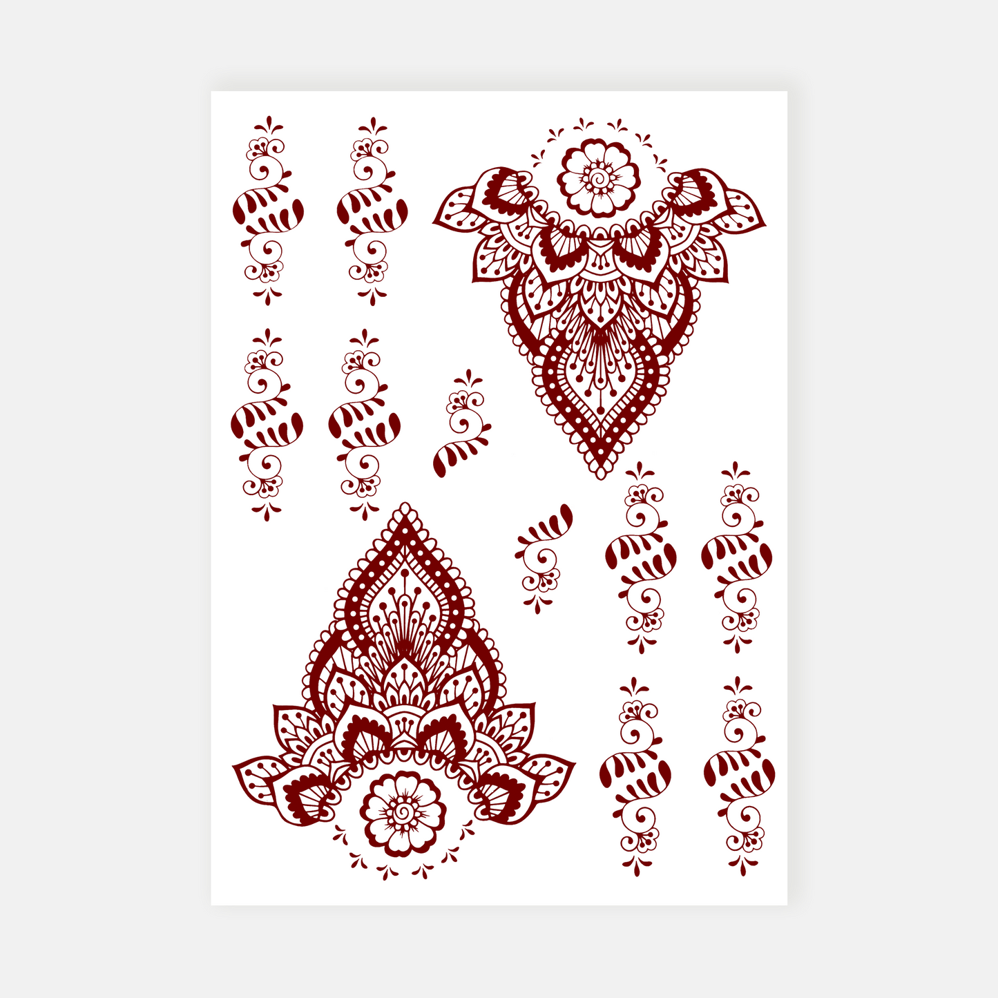 Afsana Temporary Henna Tattoo