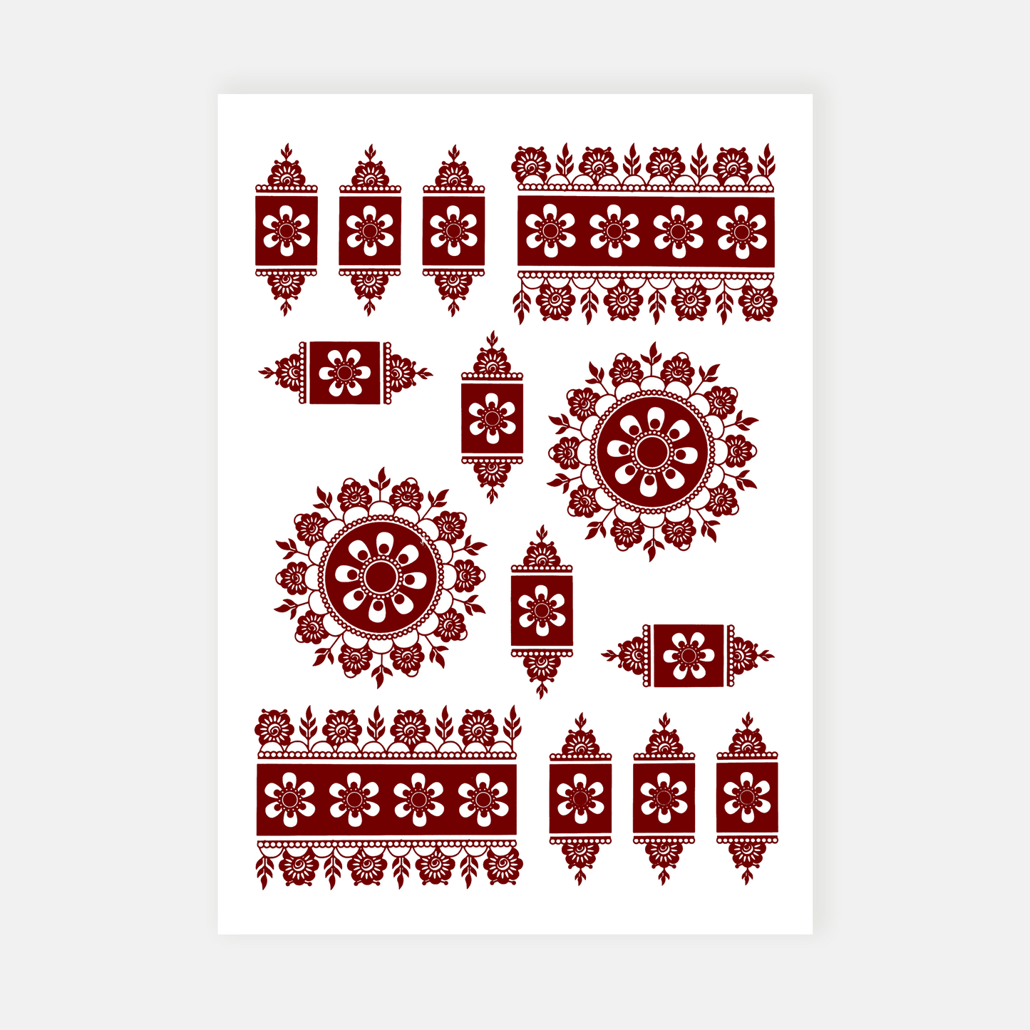 Alya Temporary Henna Tattoo