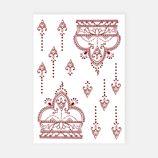 Amal Temporary Henna Tattoo