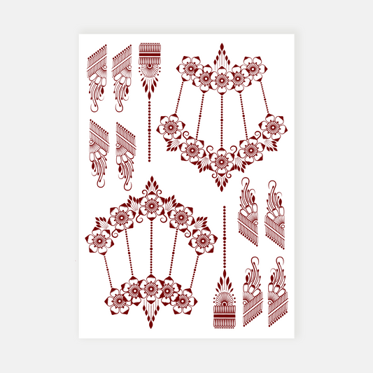 Amna Temporary Henna Tattoo