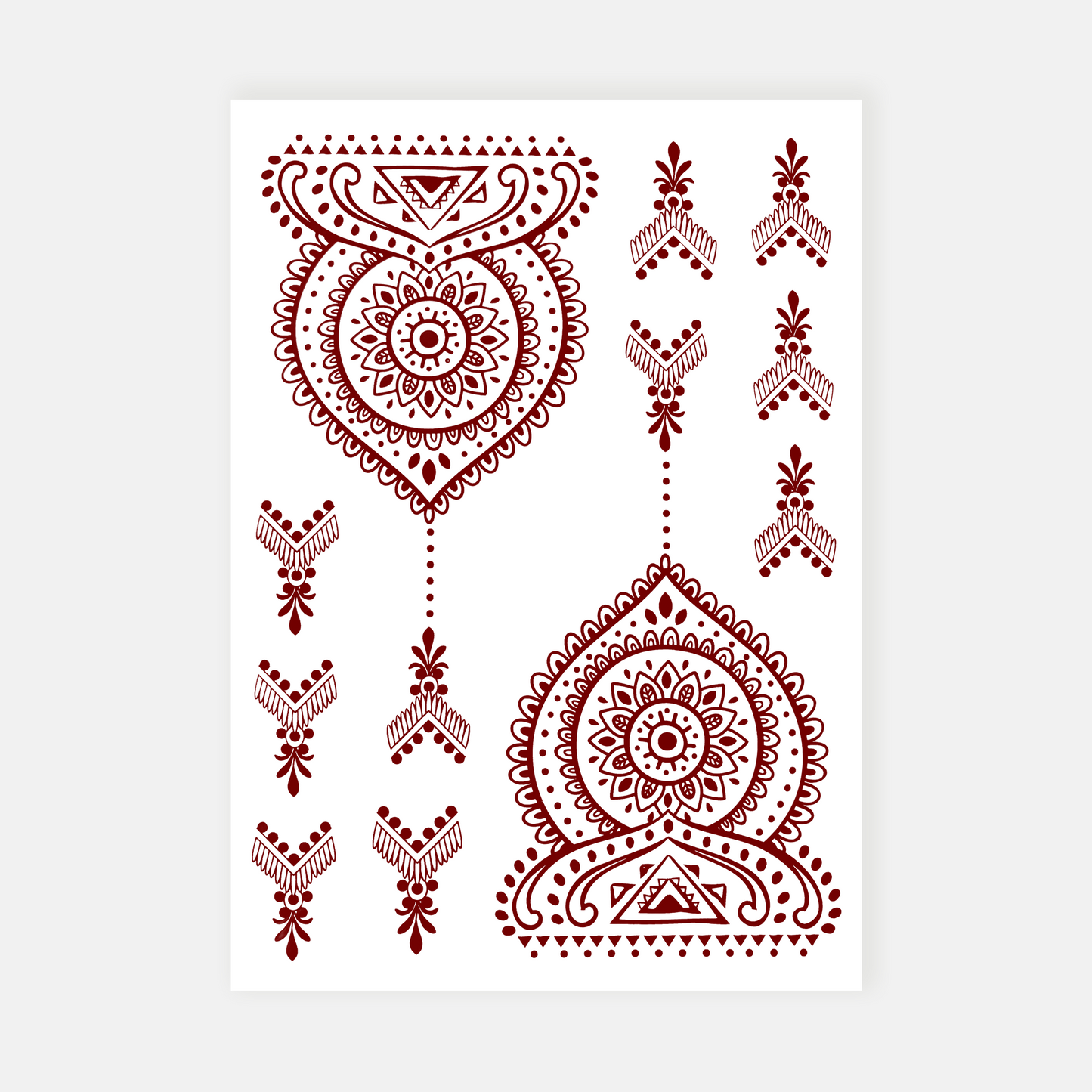 Laila Temporary Henna Tattoo