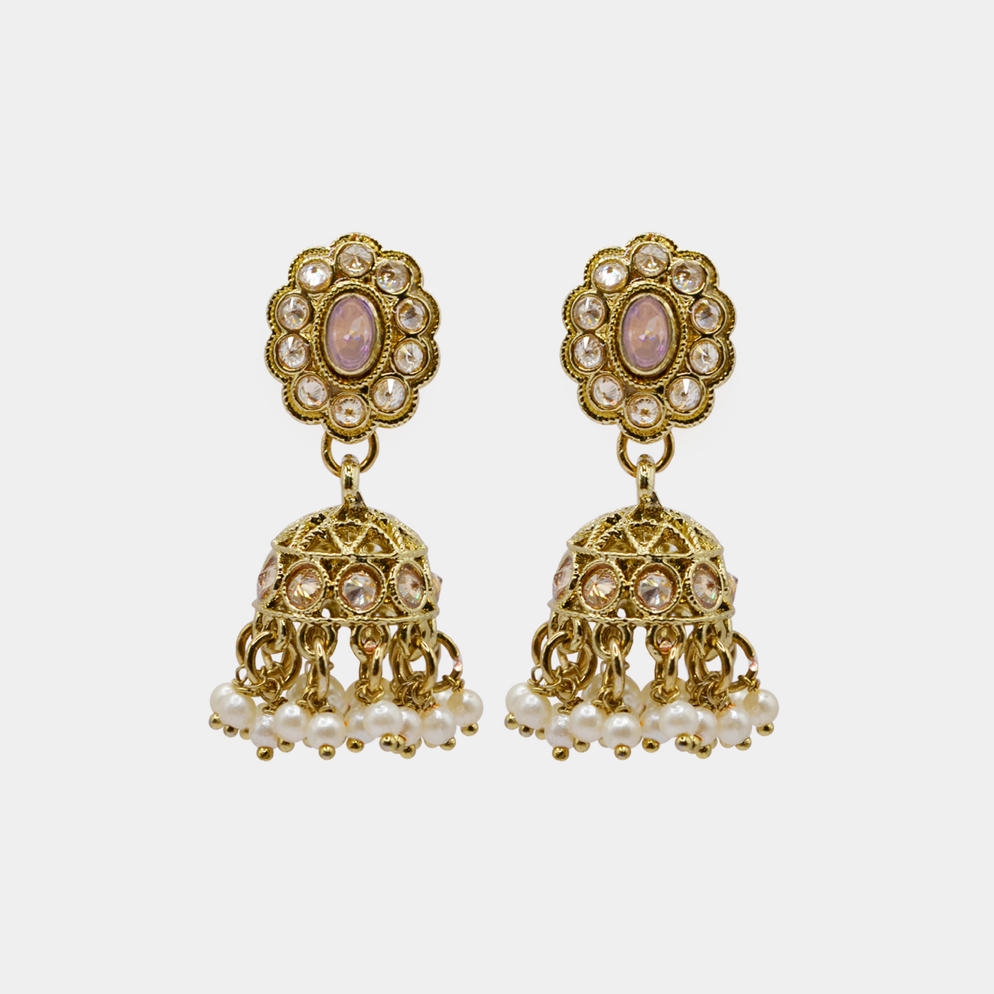 Sana Necklace Set - Pink