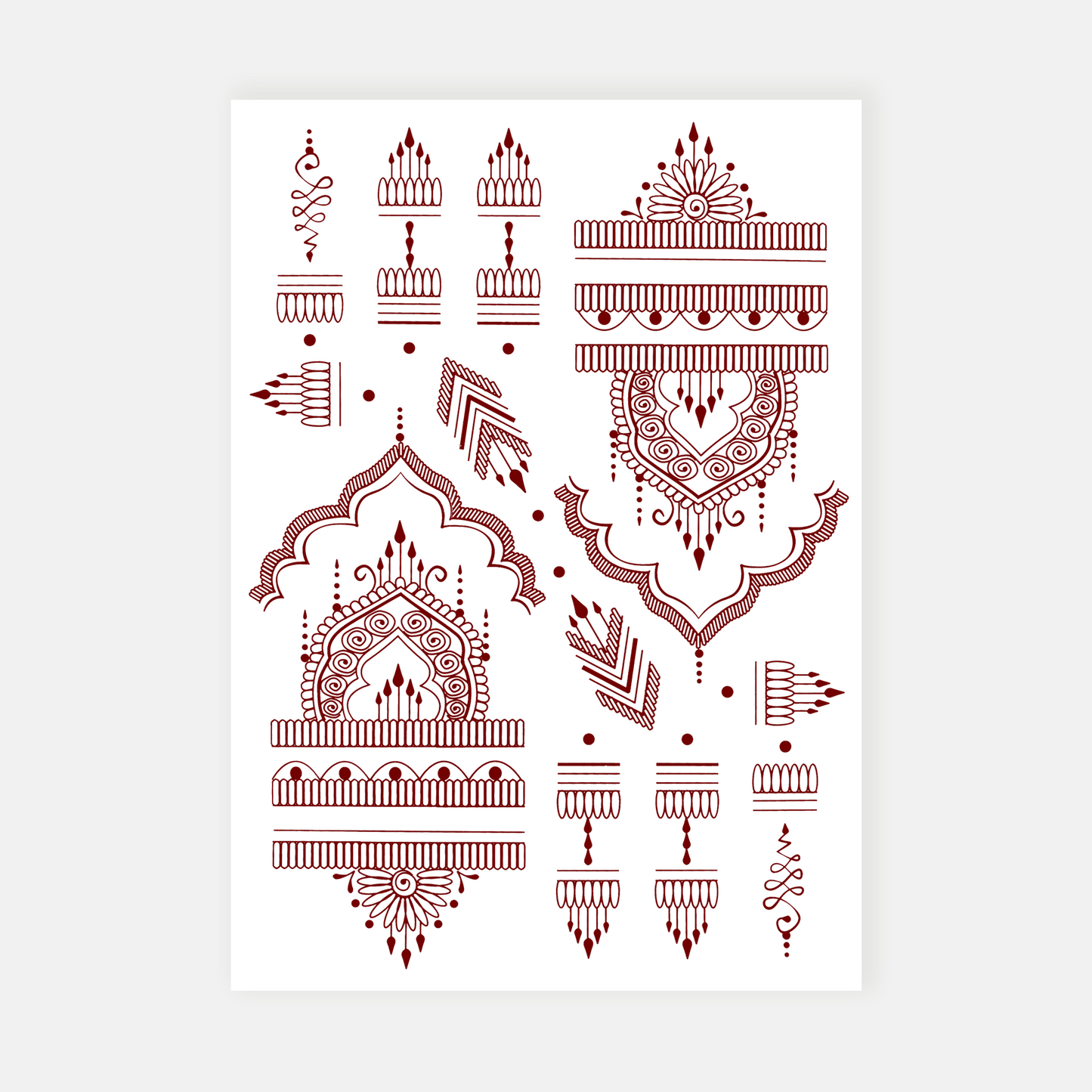 Samar Temporary Henna Tattoo