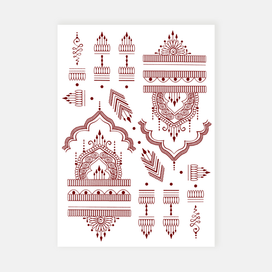 Samar Temporary Henna Tattoo