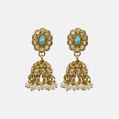Sana Necklace Set - Sky Blue