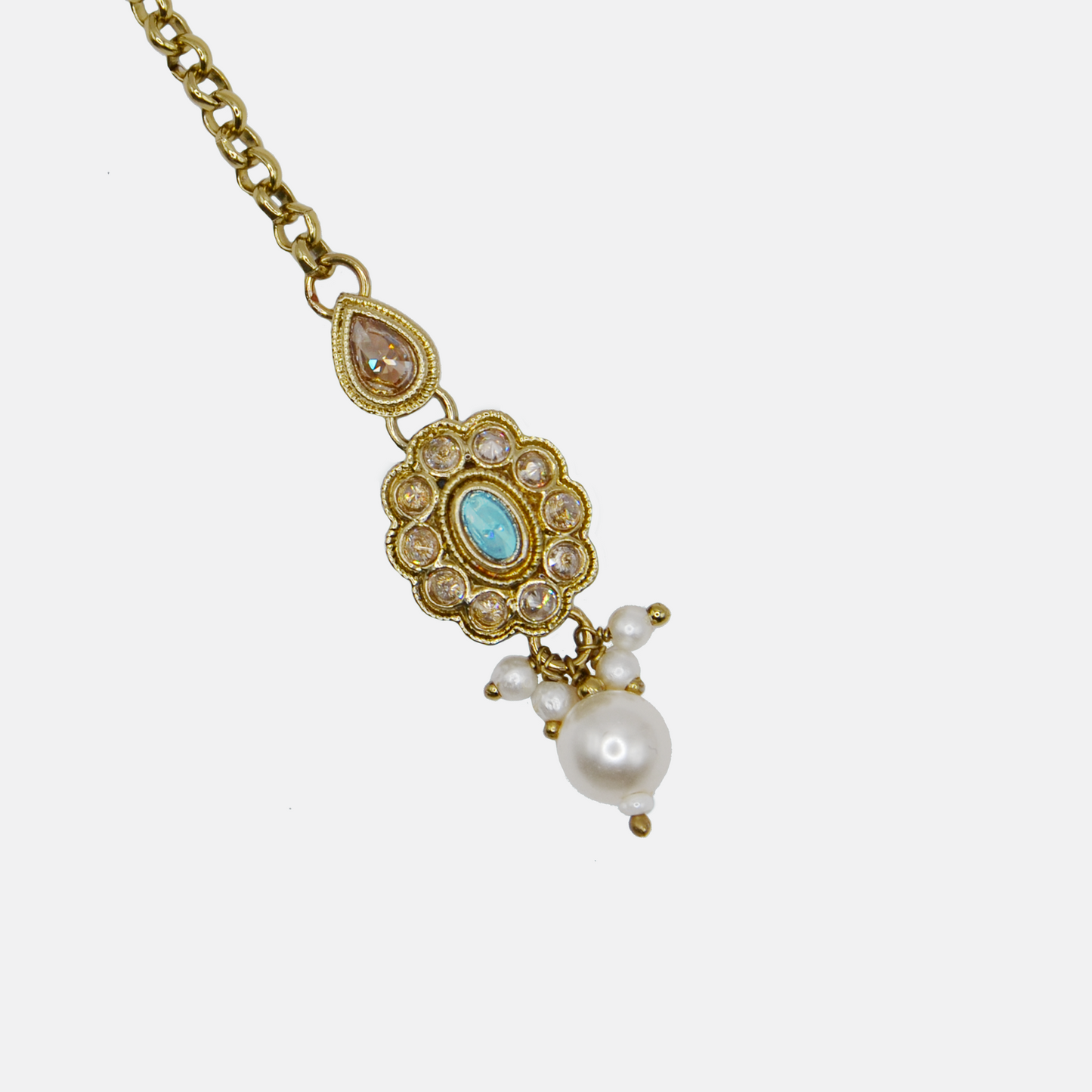 Sana Necklace Set - Sky Blue